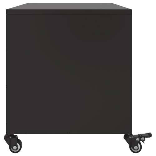 TV ormarić crni 68 x 39 x 43,5 cm čelik Crna 1 Cijena