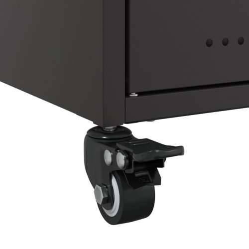 TV ormarić crni 68 x 39 x 43,5 cm čelik Crna 1 Cijena