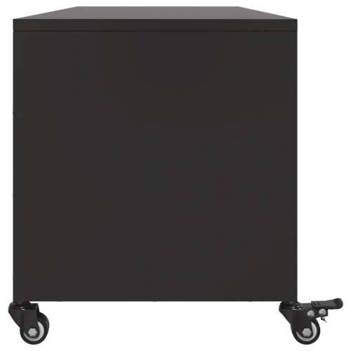 TV ormarić crni 100,5x39x43,5 cm čelik - Crna 1 Cijena