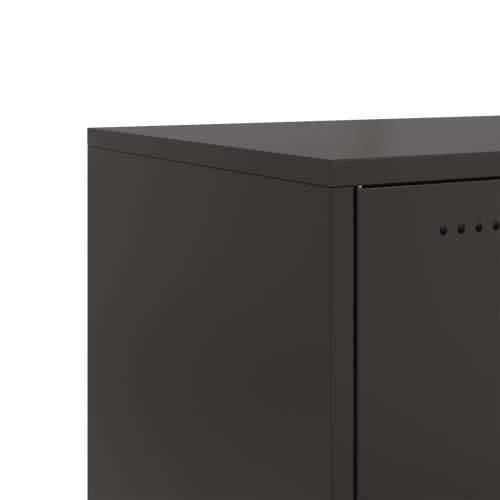 TV ormarić crni 100,5x39x43,5 cm čelik - Crna 1 Cijena