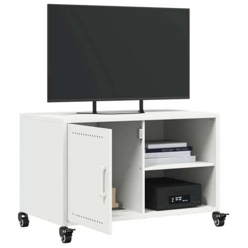 TV ormarić bijeli 68 x 39 x 43,5 cm čelik - Bijela 1 Cijena