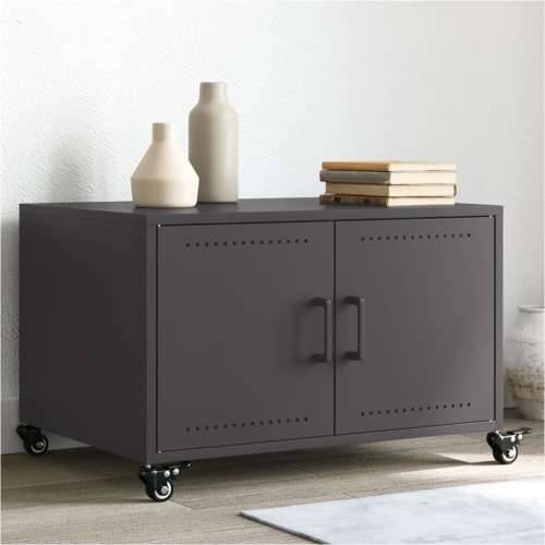 Stolić za kavu crni 68x50x43,5 cm od čelika - Crna 1 Cijena