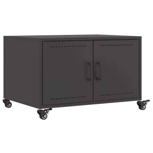 Stolić za kavu crni 68x50x43,5 cm od čelika - Crna 1 Cijena