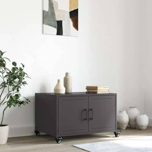 Stolić za kavu crni 68x50x43,5 cm od čelika - Crna 1 Cijena