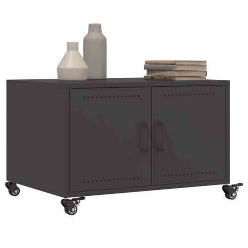 Stolić za kavu crni 68x50x43,5 cm od čelika - Crna 1 Cijena