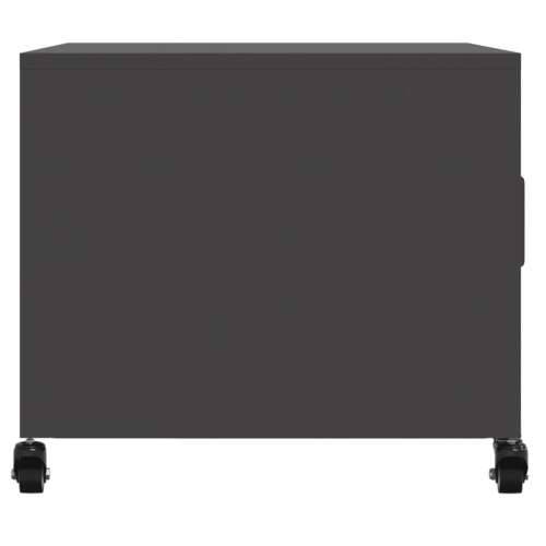 Stolić za kavu crni 68x50x43,5 cm od čelika - Crna 1 Cijena