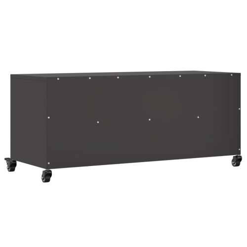 TV ormarić crni 100,5x39x43,5 cm čelik Crna 1 Cijena