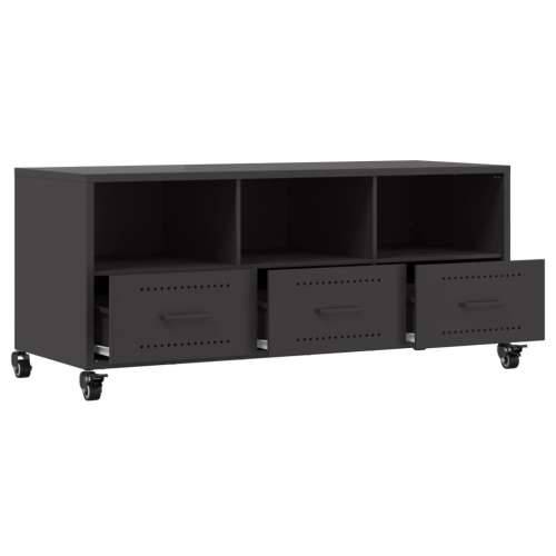TV ormarić crni 100,5x39x43,5 cm čelik Crna 1 Cijena