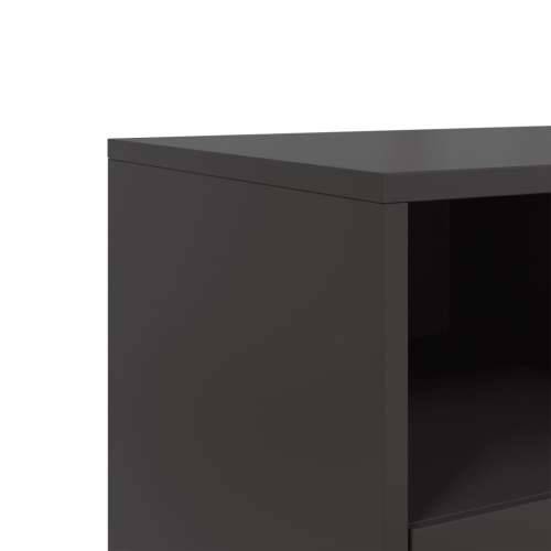 TV ormarić crni 100,5x39x43,5 cm čelik Crna 1 Cijena