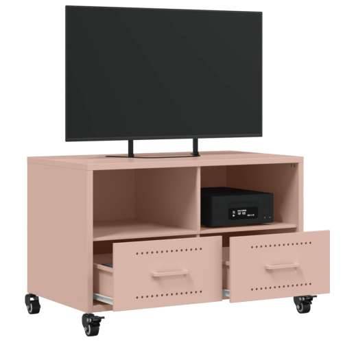 TV ormarić ružičasti 68 x 39 x 43,5 cm čelik - Ružičasta 1 Cijena