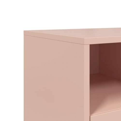 TV ormarić ružičasti 68 x 39 x 43,5 cm čelik - Ružičasta 1 Cijena