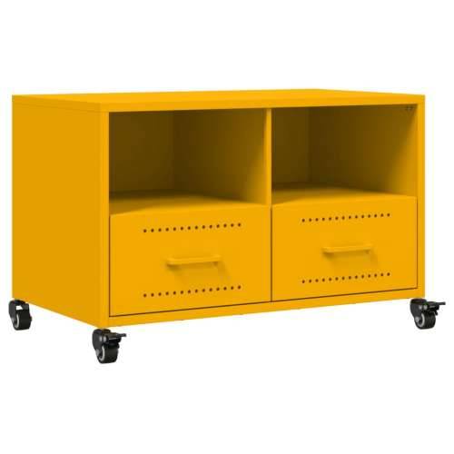TV ormarić boja senfa 68x39x43,5 cm čelični Žuta 1 Cijena