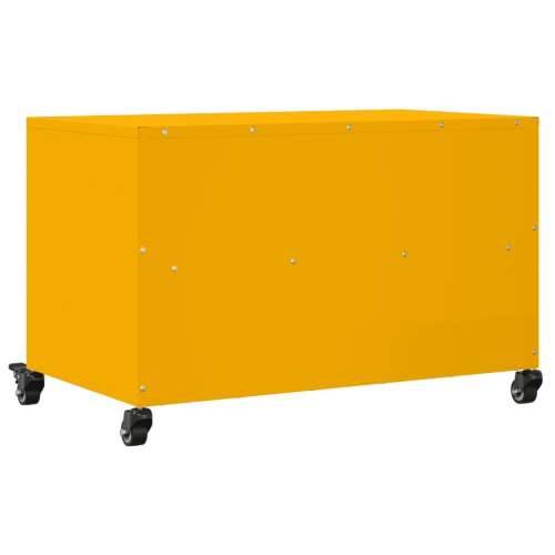 TV ormarić boja senfa 68x39x43,5 cm čelični Žuta 1 Cijena