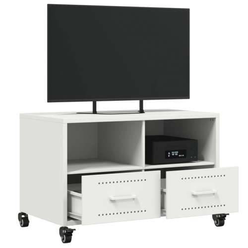 TV ormarić bijeli 68 x 39 x 43,5 cm čelik - Bijela 1 Cijena