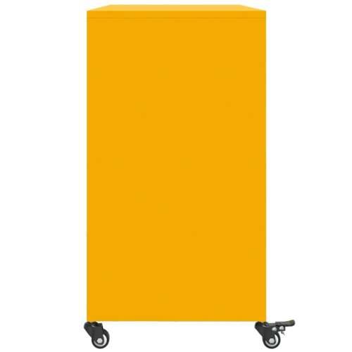Komoda boja senfa 100,5x39x72 cm čelični - Žuta 1 Cijena