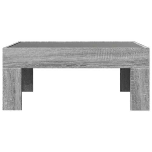 Stolić s beskonačnim LED svjetlima boja hrasta 70x50x30 cm - Sivi hrast sonoma 1 70 cm 50 cm Cijena