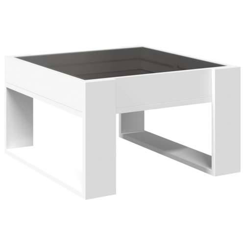 Stolić s beskonačnim LED svjetlima bijeli 50x53x30 cm - Bijela 1 50 cm Cijena