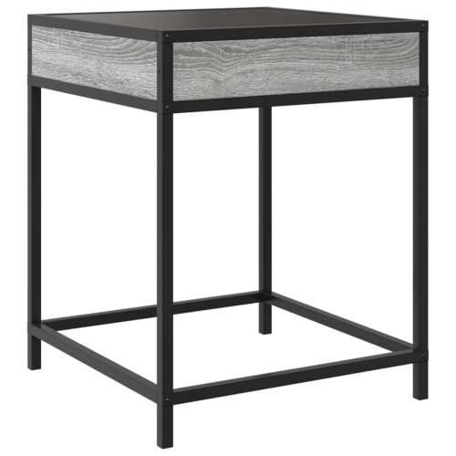 Stolić s beskonačnim LED svjetlima boja hrasta 40 x 40 x 51 cm - Sivi hrast sonoma 40 x 40 x 51 cm 1 Cijena