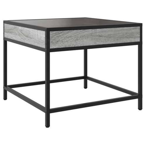 Stolić s beskonačnim LED svjetlima boja hrasta 50x50x41 cm - Sivi hrast sonoma 50 x 50 x 41 cm 1 Cijena