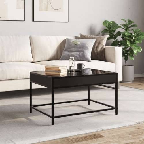 Stolić za kavu s beskonačnim LED svjetlima crni 70 x 50 x 41 cm - Crna 70 x 50 x 41 cm 1 Cijena