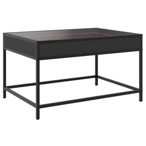 Stolić za kavu s beskonačnim LED svjetlima crni 70 x 50 x 41 cm - Crna 70 x 50 x 41 cm 1 Cijena