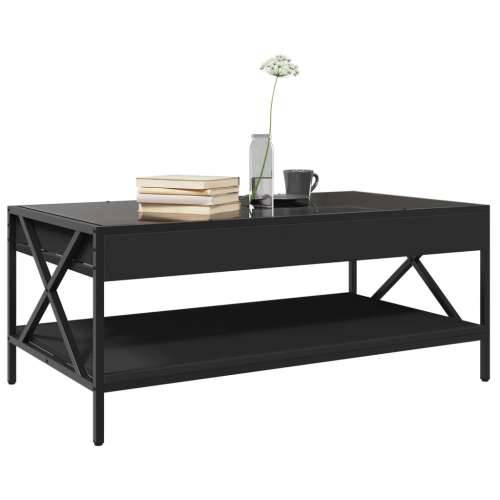 Stolić za kavu s beskonačnim LED svjetlima crni 90x50x38 cm - Crna 90 x 50 x 38 cm 1 Cijena