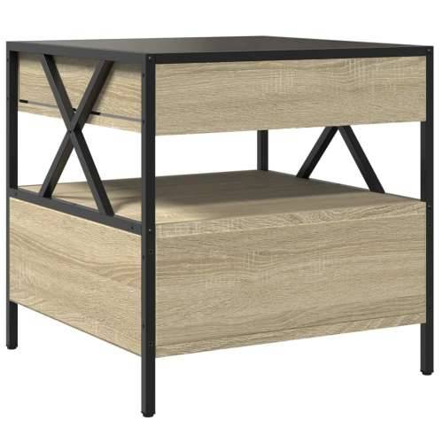 Stolić s beskonačnim LED svjetlima boja hrasta 50x50x51 cm - sonoma hrast 50 x 50 x 51 cm 1 Cijena