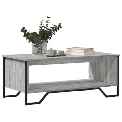 Stolić za kavu siva boja hrasta 100x51x40 cm konstruirano drvo Sivi hrast sonoma 1 100 cm Cijena