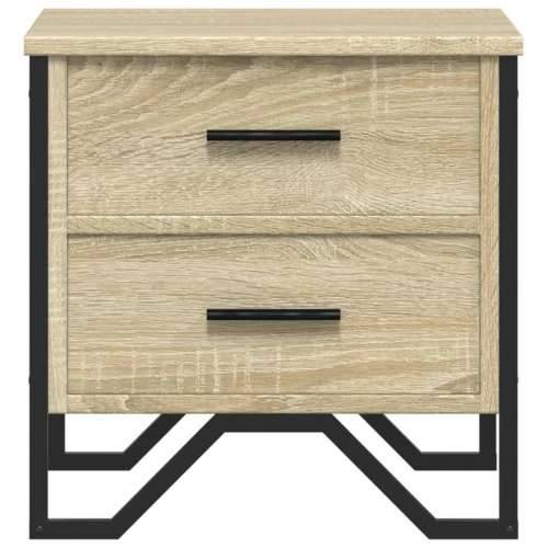Noćni ormarići 2 kom boja hrasta 40x41x40 cm konstruirano drvo - sonoma hrast 2 Cijena