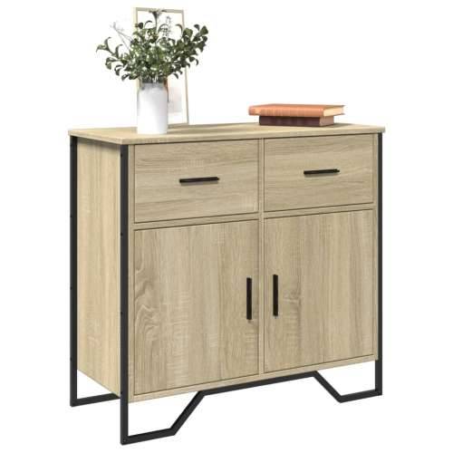 Komoda boja hrasta sonome 79,5x35,5x74,5 cm konstruirano drvo - sonoma hrast 1 Cijena