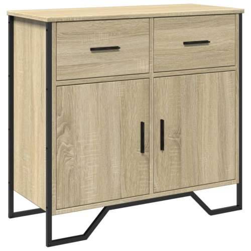 Komoda boja hrasta sonome 79,5x35,5x74,5 cm konstruirano drvo - sonoma hrast 1 Cijena
