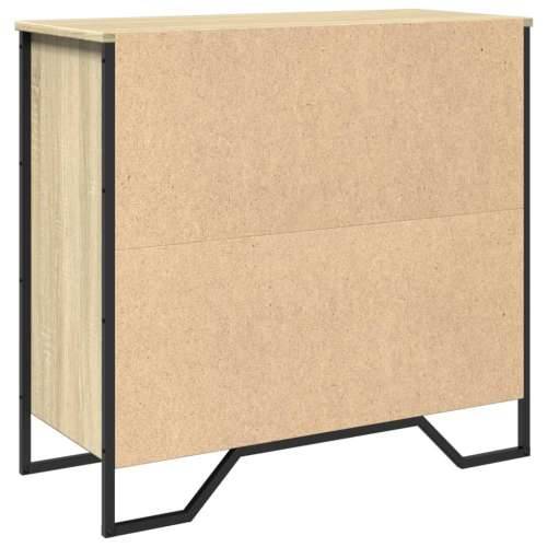 Komoda boja hrasta sonome 79,5x35,5x74,5 cm konstruirano drvo - sonoma hrast 1 Cijena