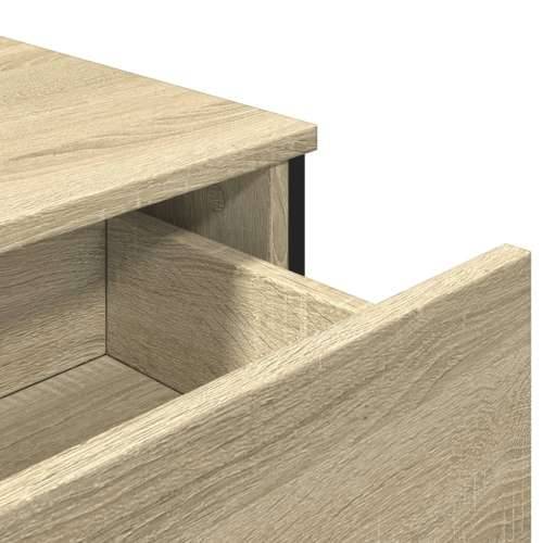 Komoda boja hrasta sonome 79,5x35,5x74,5 cm konstruirano drvo - sonoma hrast 1 Cijena