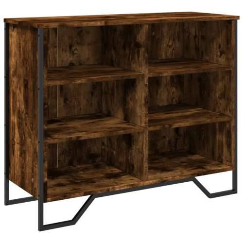 Komoda boja dimljenog hrasta 91x35,5x74,5 cm konstruirano drvo - Dimljeni hrast 1 91 cm Cijena