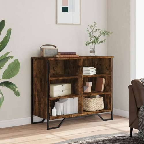 Komoda boja dimljenog hrasta 91x35,5x74,5 cm konstruirano drvo - Dimljeni hrast 1 91 cm Cijena