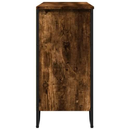 Komoda boja dimljenog hrasta 91x35,5x74,5 cm konstruirano drvo - Dimljeni hrast 1 91 cm Cijena