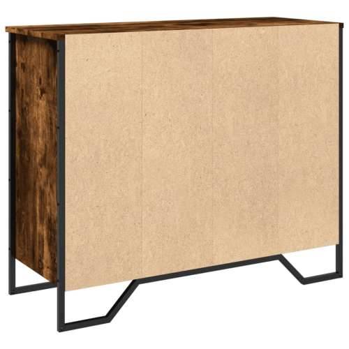 Komoda boja dimljenog hrasta 91x35,5x74,5 cm konstruirano drvo - Dimljeni hrast 1 91 cm Cijena