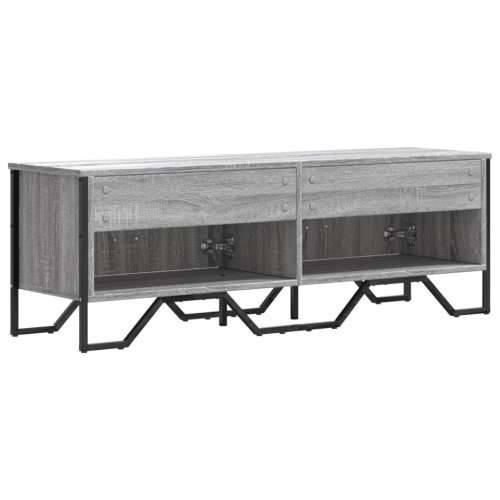 TV ormarić siva boja hrasta 122 x 34 x 41 cm konstruirano drvo - Sivi hrast sonoma 1 Cijena