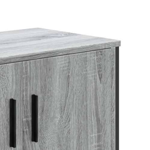 TV ormarić siva boja hrasta 122 x 34 x 41 cm konstruirano drvo - Sivi hrast sonoma 1 Cijena
