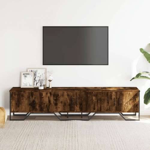 TV ormarić boja dimljenog hrasta 180x34x41 cm konstruirano drvo - Dimljeni hrast 1 Cijena