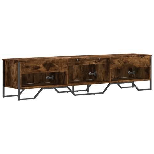TV ormarić boja dimljenog hrasta 180x34x41 cm konstruirano drvo - Dimljeni hrast 1 Cijena