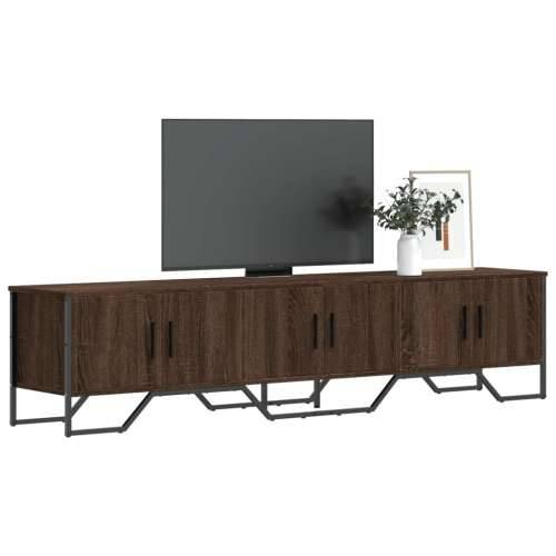 TV ormarić boja smeđeg hrasta 180x34x41 cm konstruirano drvo - Smeđi hrast 1 Cijena