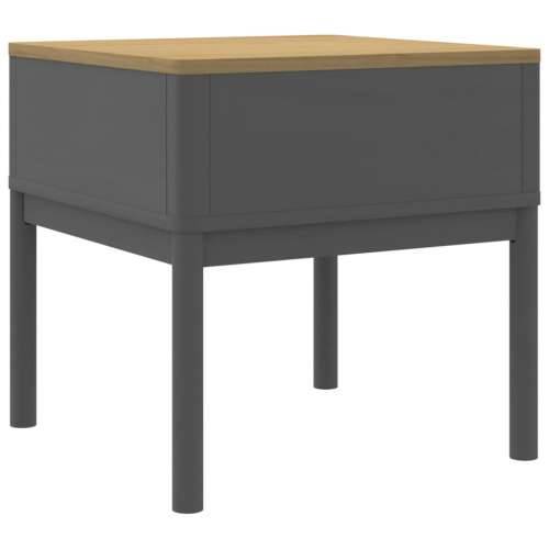 Stolić za svjetiljku FLORO sivi 55 x 55 x 54 cm od borovine Siva 1 Cijena