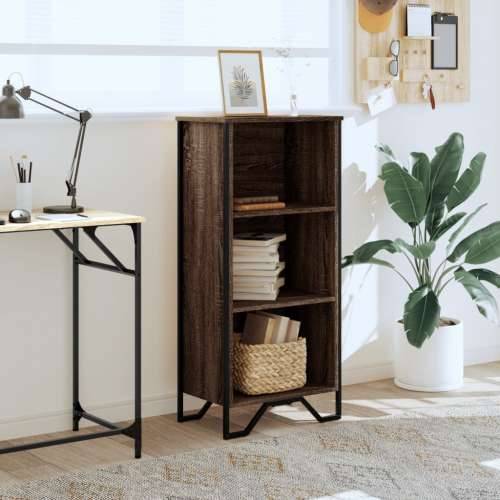 Regal za knjige boja hrasta 50x31x106 cm konstruirano drvo - Smeđi hrast 1 106 cm 50 cm Cijena