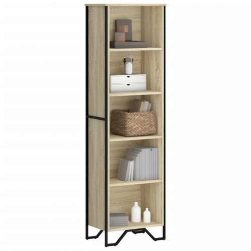 Regal za knjige boja hrasta 50x31x169 cm od konstruiranog drva - sonoma hrast 1 169 cm 50 cm Cijena