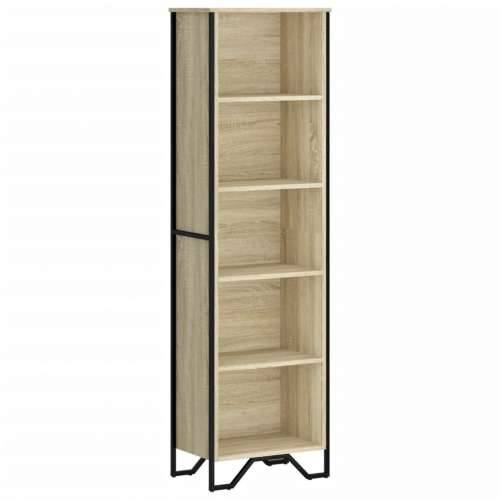 Regal za knjige boja hrasta 50x31x169 cm od konstruiranog drva - sonoma hrast 1 169 cm 50 cm Cijena