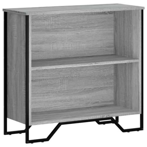 Regal za knjige boja hrasta 80x31x74,5 cm konstruirano drvo - Sivi hrast sonoma 1 74.5 cm 80 cm Cijena