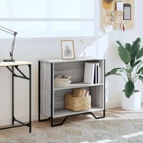 Regal za knjige boja hrasta 80x31x74,5 cm konstruirano drvo - Sivi hrast sonoma 1 74.5 cm 80 cm Cijena