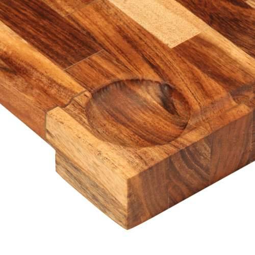 Daska za rezanje 30 x 21 x 4 cm od masivnog bagremovog drva - 30 x 21 x 4 cm 1 Cijena
