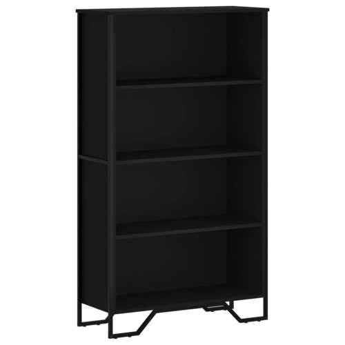 Regal za knjige crni 80x31x137,5 cm konstruirano drvo Crna 1 137.5 cm 80 cm Cijena